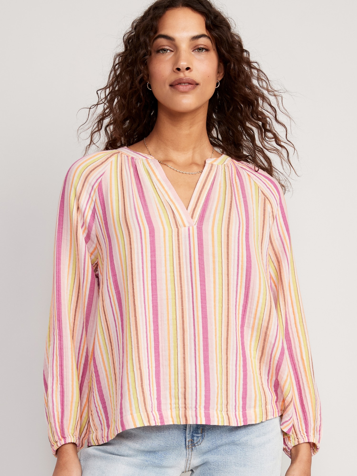 Striped Long Sleeve Shirts | Old Navy