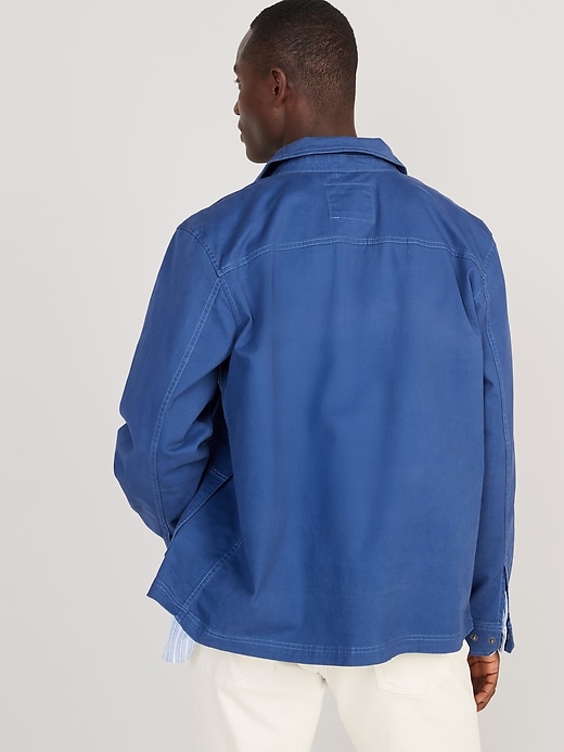 Image number 2 showing, Twill Utility Jacket for Men