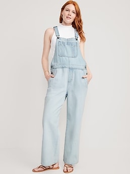 Jeans Tall Womens Clothes Overalls Denim Loose Fit Wide Leg Bib Stretch  Baggy Jeans Jumpsuit Size 20 Pants, 0627a-blue, Small : :  Clothing, Shoes & Accessories