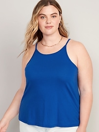 Relaxed Halter Tank Top