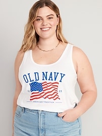 Matching Old Navy Flag Tank Top for Women