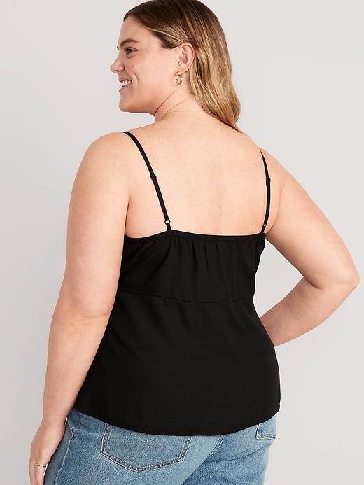 Image number 8 showing, Ruffle-Trim Cami Top