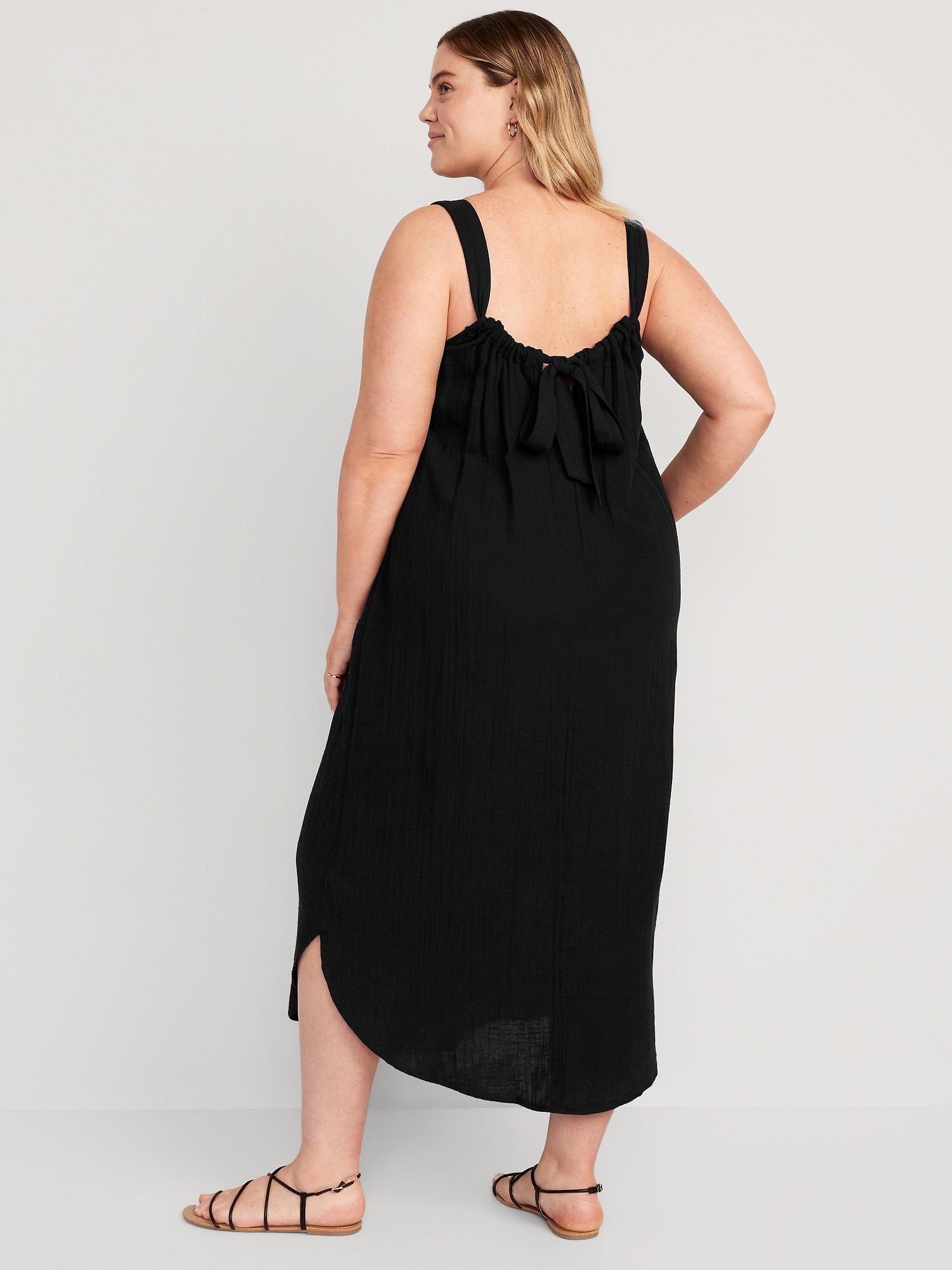 Sleeveless Shirred Maxi Dress for Women | Old Navy