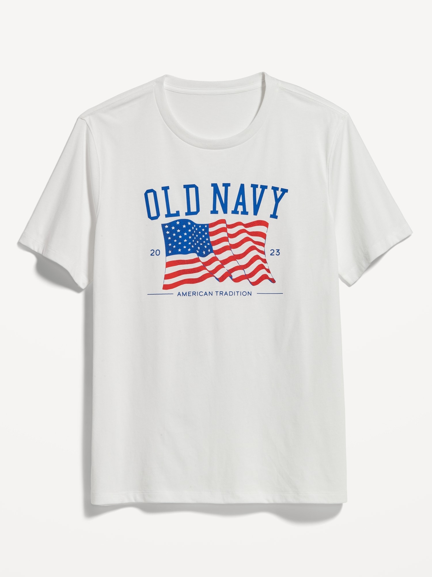 navy flag shirt
