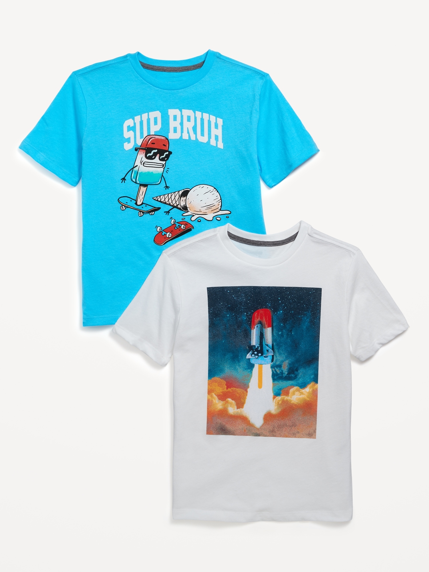 Short-Sleeve Graphic T-Shirt 2-Pack for Boys | Old Navy
