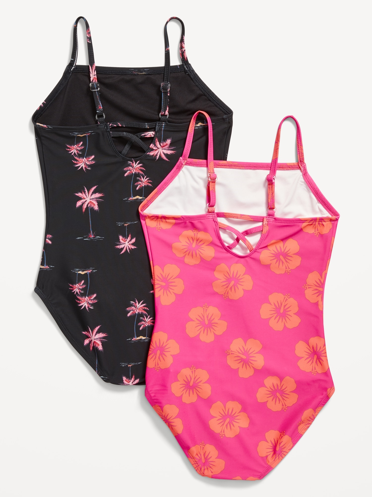 2-Pack One-Piece Swimsuits for Girls | Old Navy