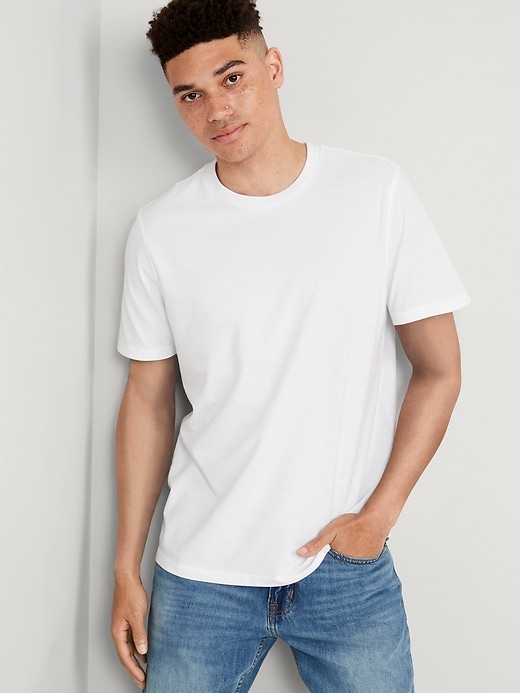 View large product image 2 of 3. Soft-Washed Solid T-Shirt 5-Pack