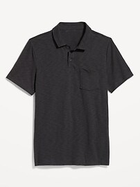 View large product image 4 of 4. Classic Fit Linen-Blend Polo