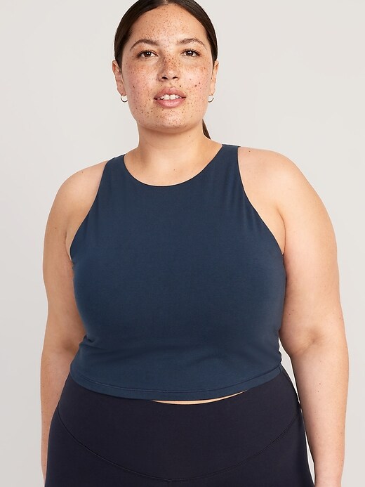Light Support PowerChill Longline Sports Bra | Old Navy