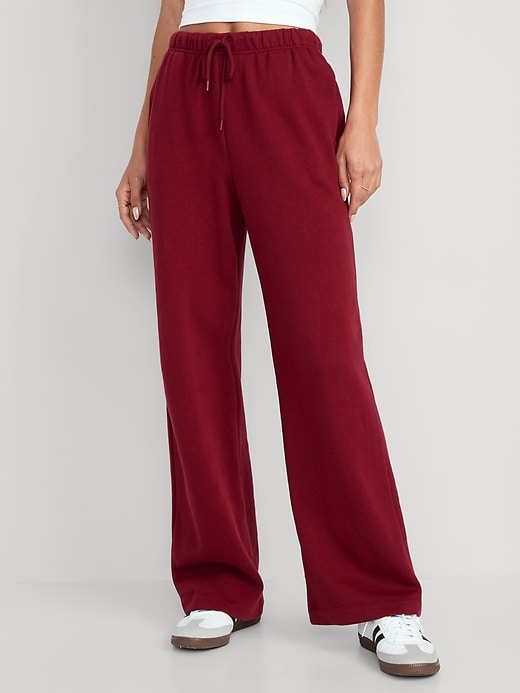 Image number 1 showing, Extra High-Waisted Vintage Straight Lounge Sweatpants for Women