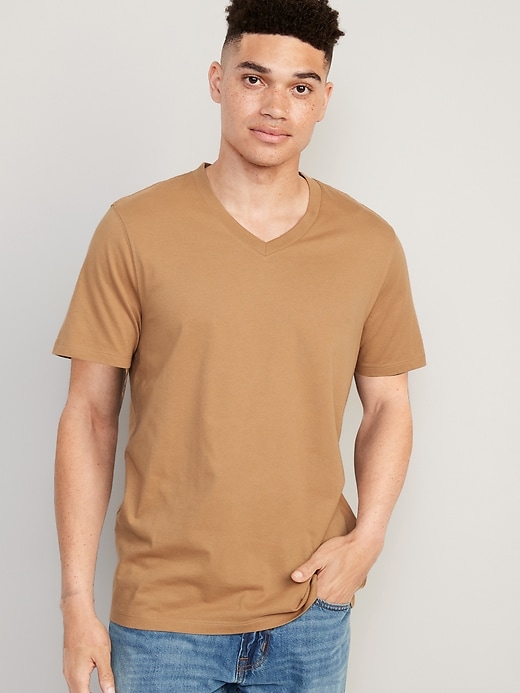 Soft-Washed V-Neck T-Shirt