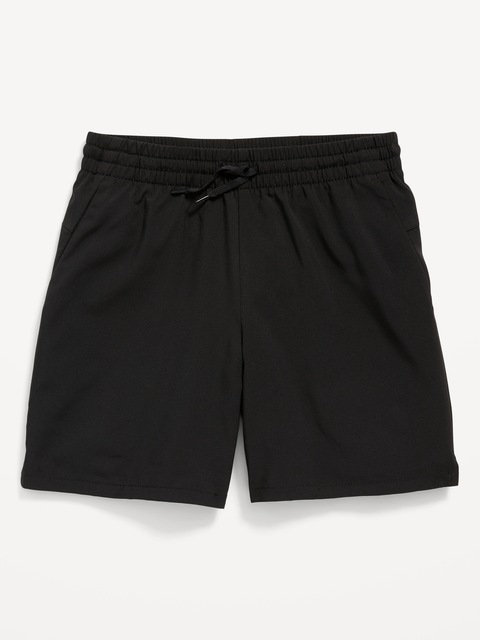 StretchTech Performance Jogger Shorts for Boys (Above Knee) - Blackjack