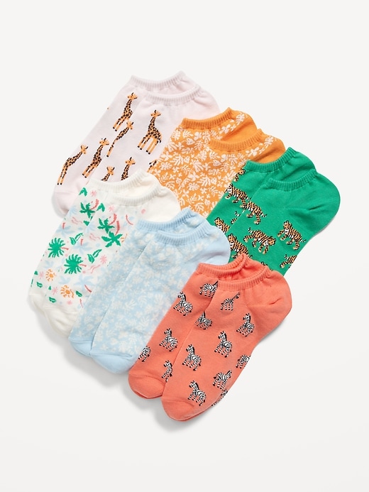 Old Navy Novelty Ankle Socks 6-Pack for Women. 5