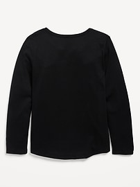 Softest Long-Sleeve T-Shirt for Girls | Old Navy