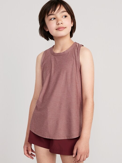 View large product image 1 of 4. Cloud 94 Soft Go-Dry Cool Tunic Tank Top for Girls