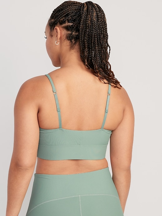 Image number 6 showing, Light Support PowerSoft Ribbed Sports Bra