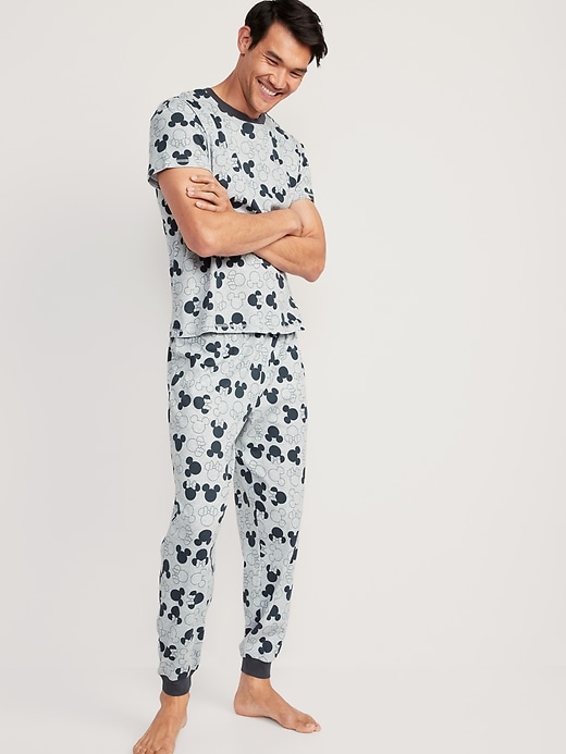 Image number 1 showing, Disney© Mickey Mouse Gender-Neutral Pajamas for Adults