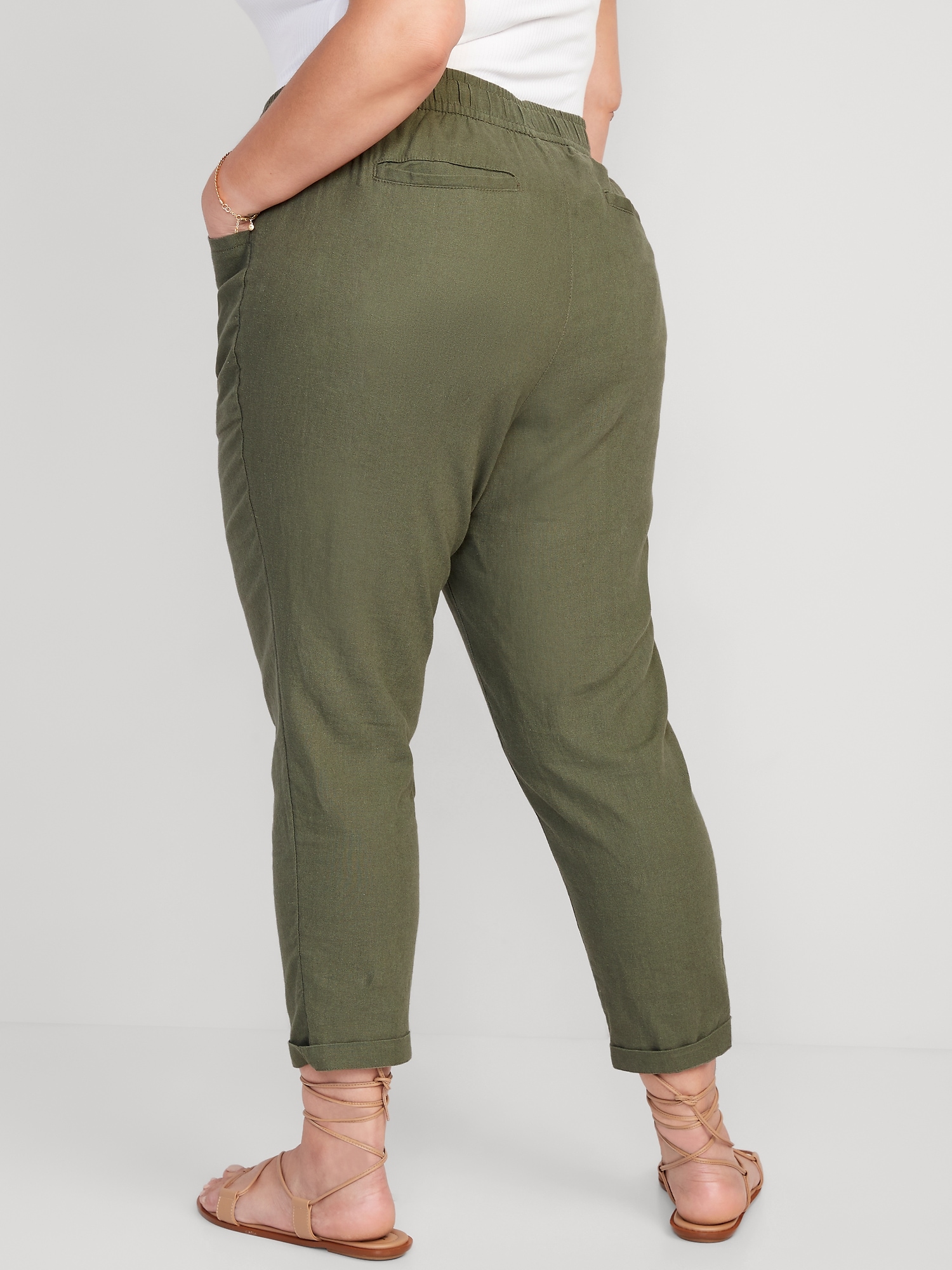 Buy Tan Trousers & Pants for Women by Outryt Online | Ajio.com