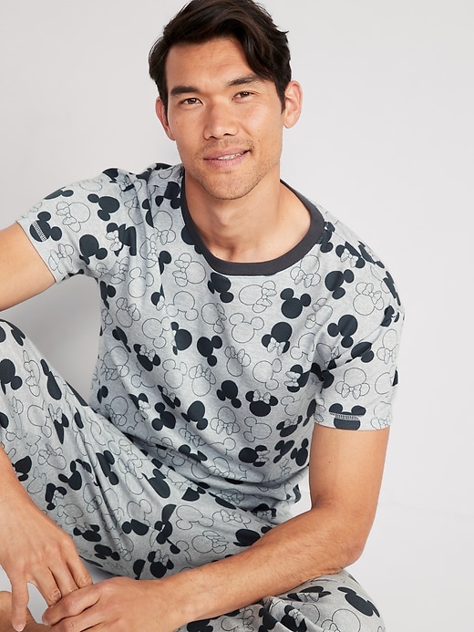 Image number 3 showing, Disney© Mickey Mouse Gender-Neutral Pajamas for Adults
