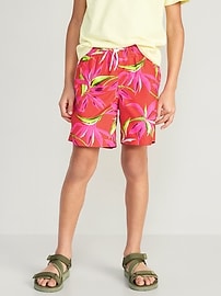 View large product image 4 of 4. Printed Swim Trunks for Boys