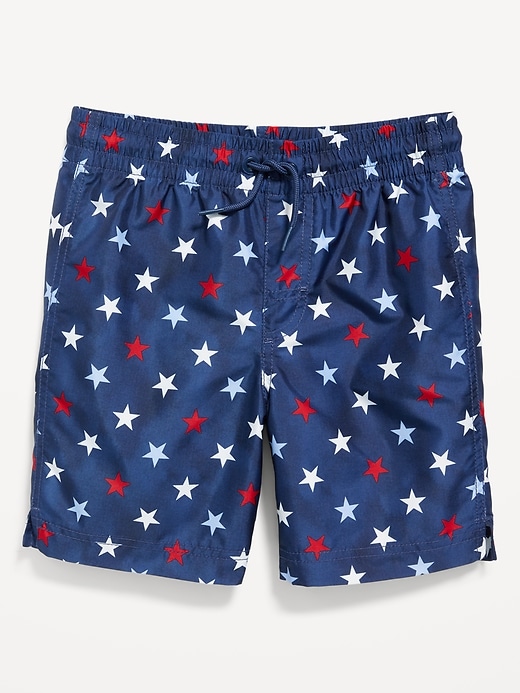 View large product image 1 of 5. Printed Swim Trunks for Boys