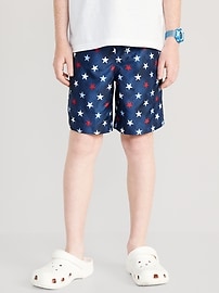 View large product image 5 of 5. Printed Swim Trunks for Boys