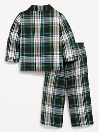 View large product image 3 of 5. Unisex Matching Print Pajama Set for Toddler & Baby