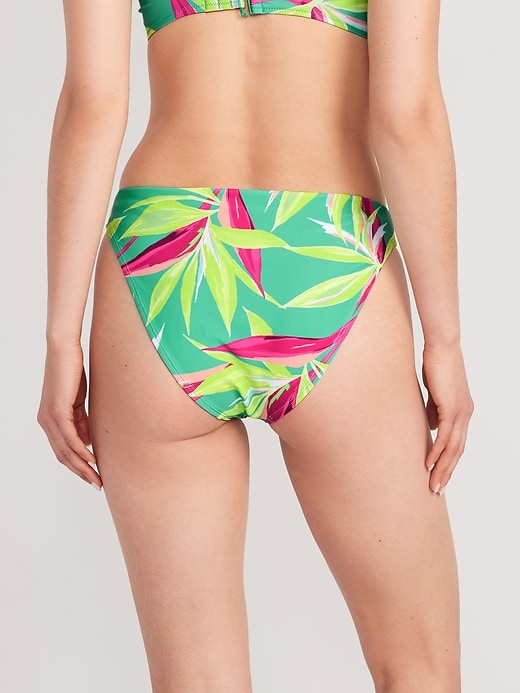 Image number 2 showing, Low-Rise V-Front French-Cut Bikini Swim Bottoms