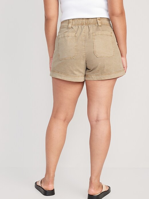 MidRise Cargo Shorts for Women 3.5inch inseam Old Navy