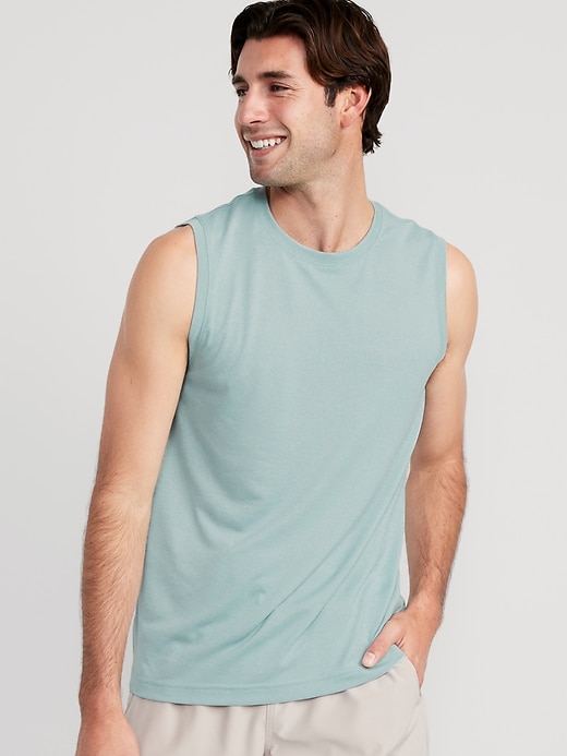 Image number 1 showing, Go-Dry Cool Odor-Control Core Tank Top