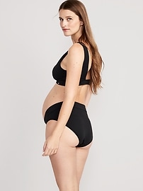 View large product image 3 of 4. Maternity Low-Rise No-Show Bikini Underwear