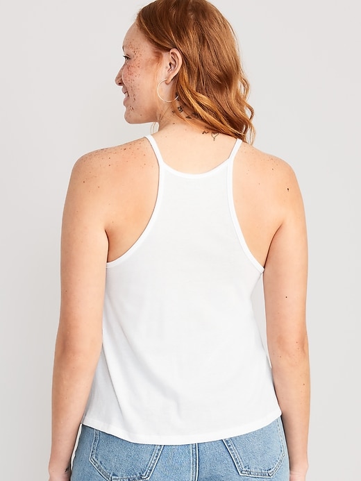 Image number 2 showing, Relaxed Halter Tank Top