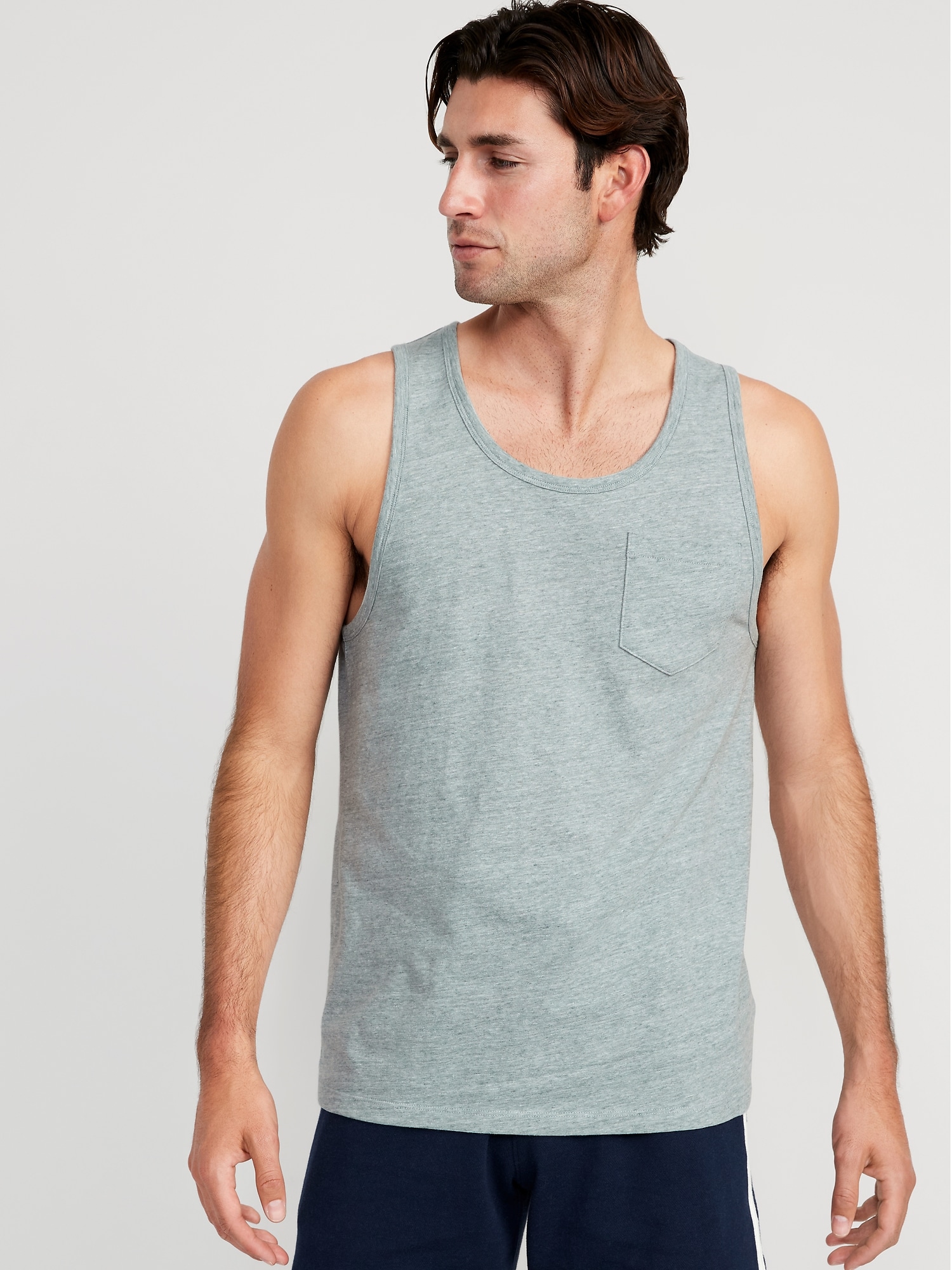 Old Navy Classic Pocket Tank Top for Men brown - 656272002