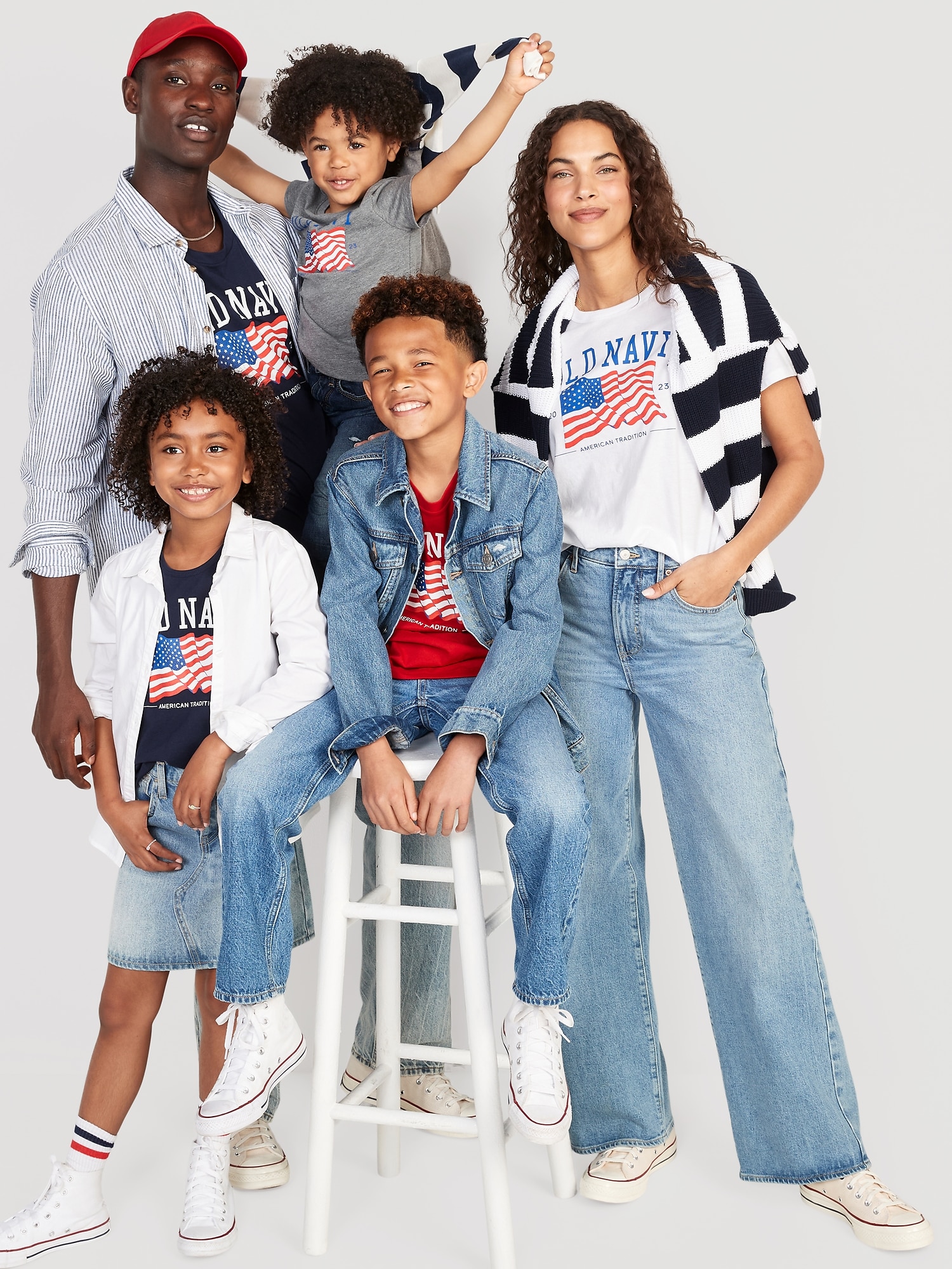 Old Navy Brings Back Classic Flag Shirts in Time for July 4th