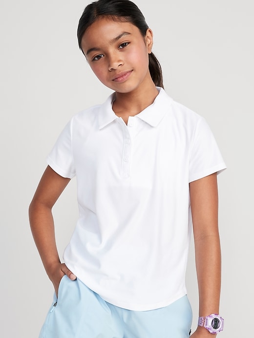 View large product image 1 of 2. Cloud 94 Soft School Uniform Polo Shirt for Girls