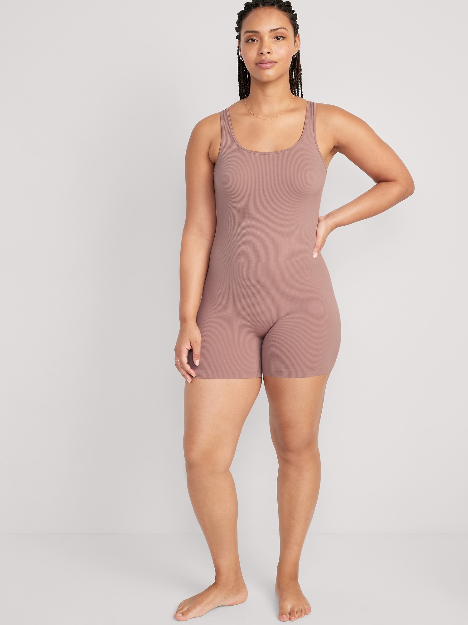 Seamless Ribbed Sleeveless Bodysuit – Urban Planet