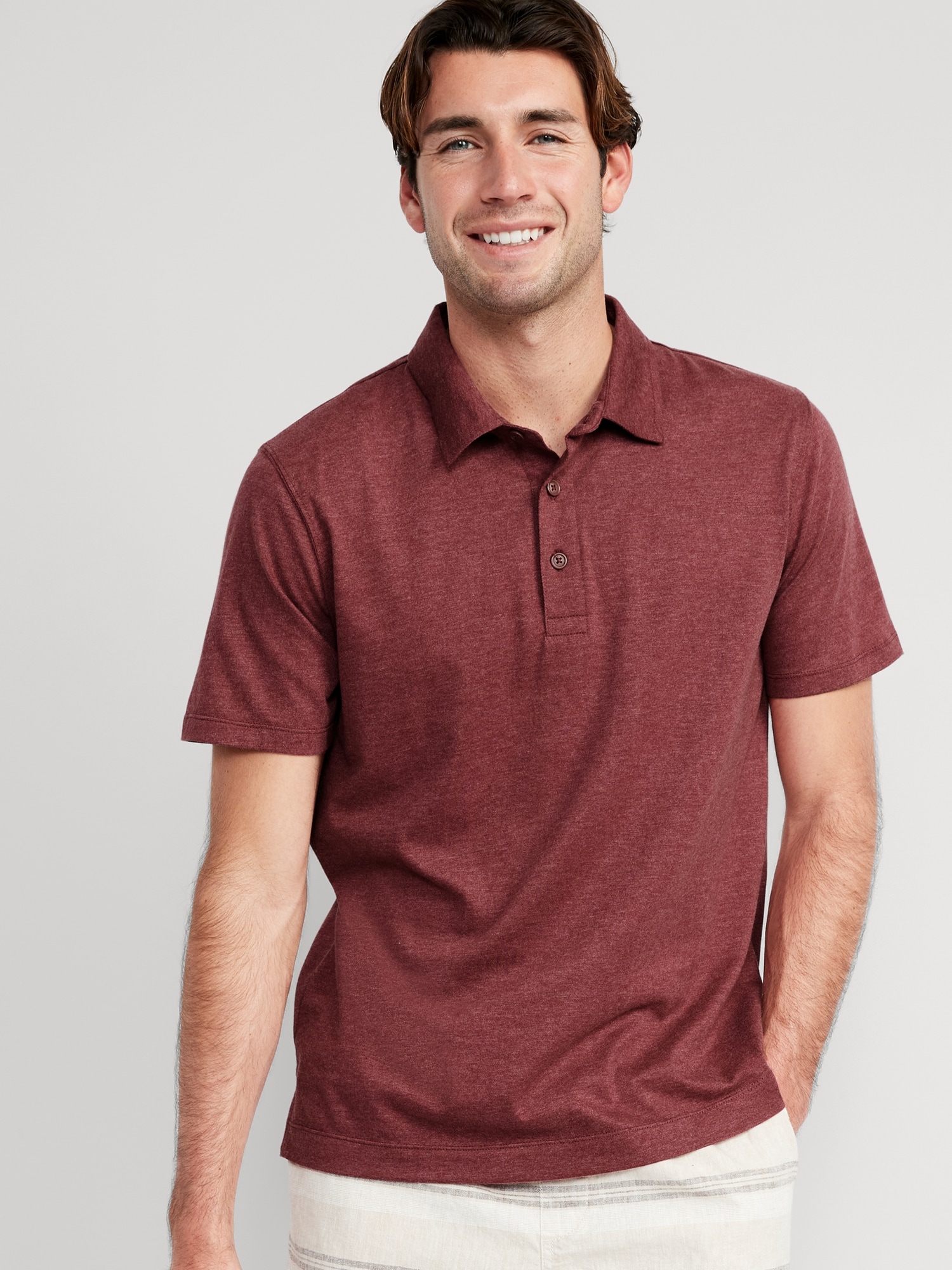 Old Navy Classic Fit Jersey Polo for Men multi. 1