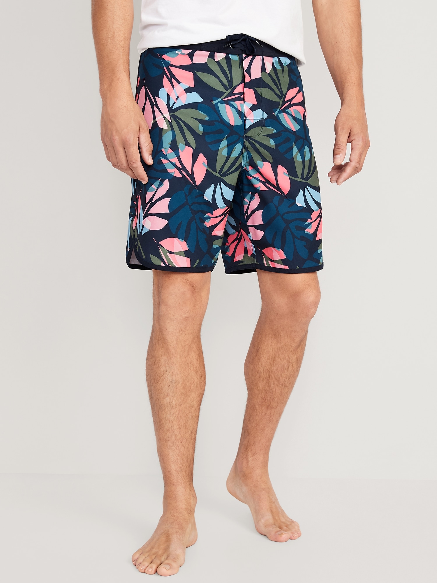Printed Built-In Flex Board Shorts for Men -- 8-inch inseam | Old Navy