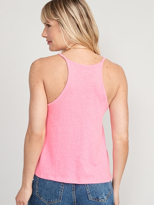 Image number 2 showing, Relaxed Halter Tank Top