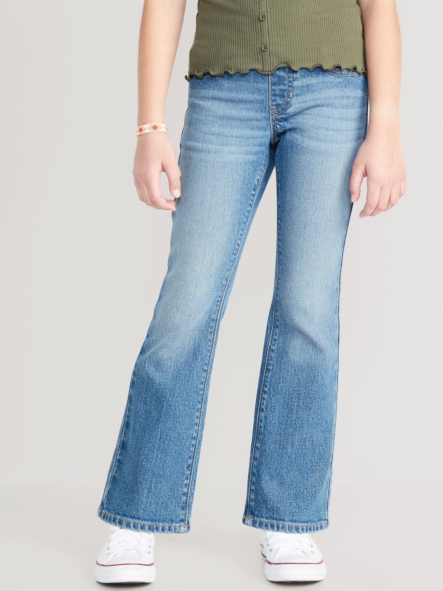 Wow Boot-Cut Pull-On Jeans for Girls Hot Deal