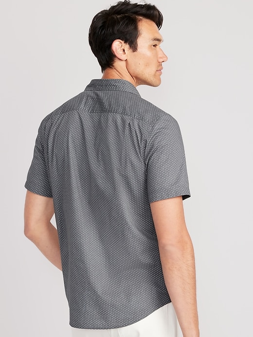 Image number 2 showing, Regular Fit Built-In Flex Everyday Poplin Shirt