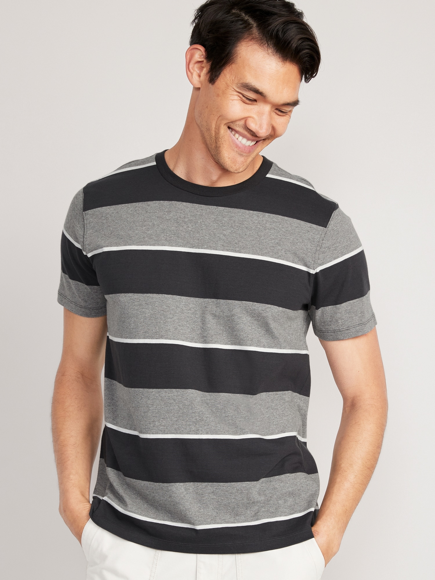 Soft-Washed Striped T-Shirt for Men | Old Navy