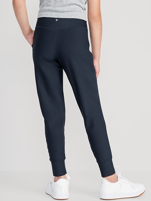 View large product image 2 of 4. High-Waisted PowerSoft 7/8-Length Joggers for Girls