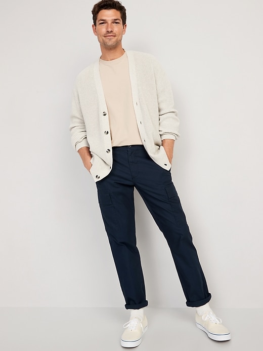 Image number 3 showing, Straight Oxford Cargo Pants