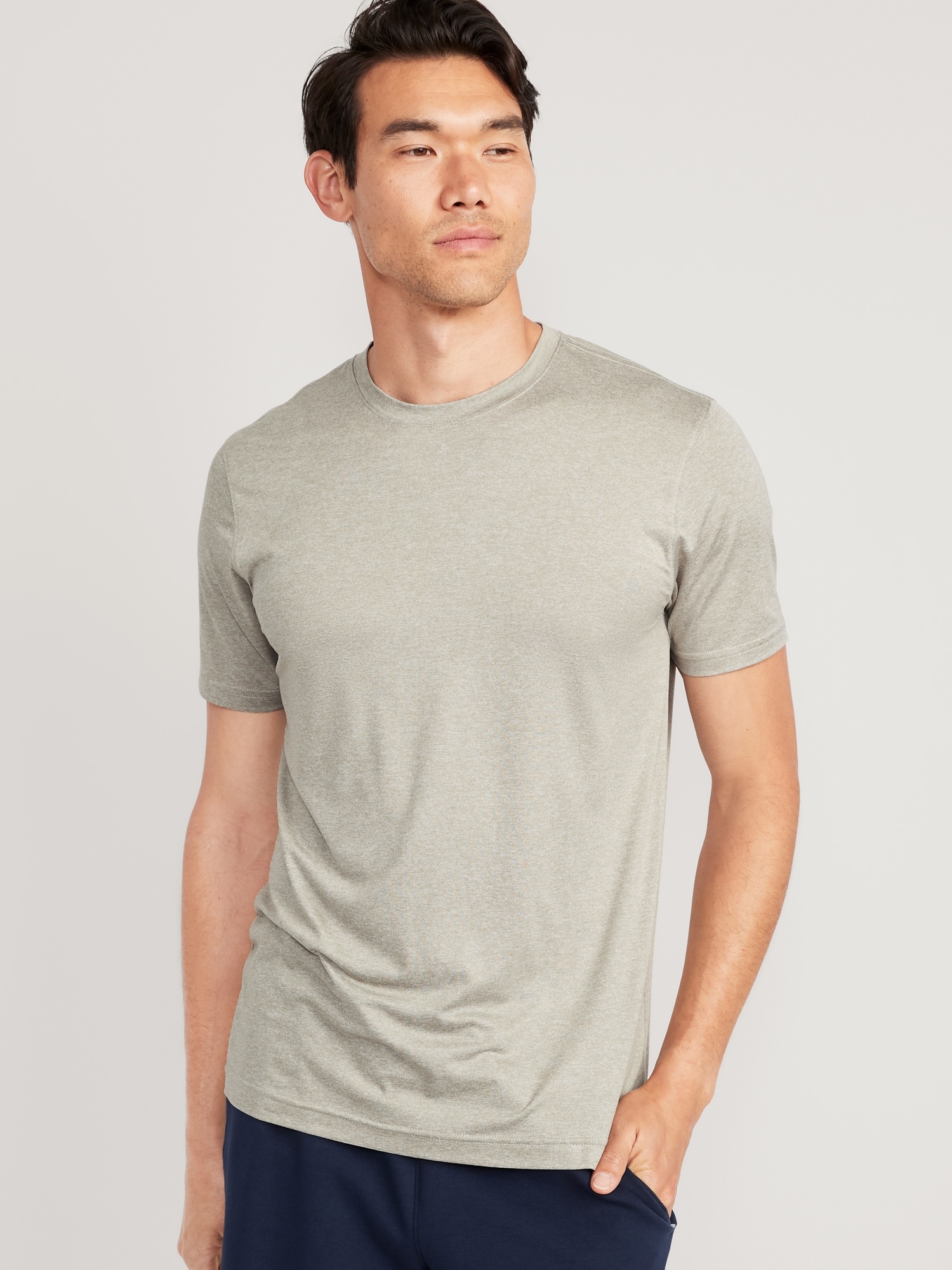 Old Navy Cloud 94 Soft T-Shirt for Men beige. 1