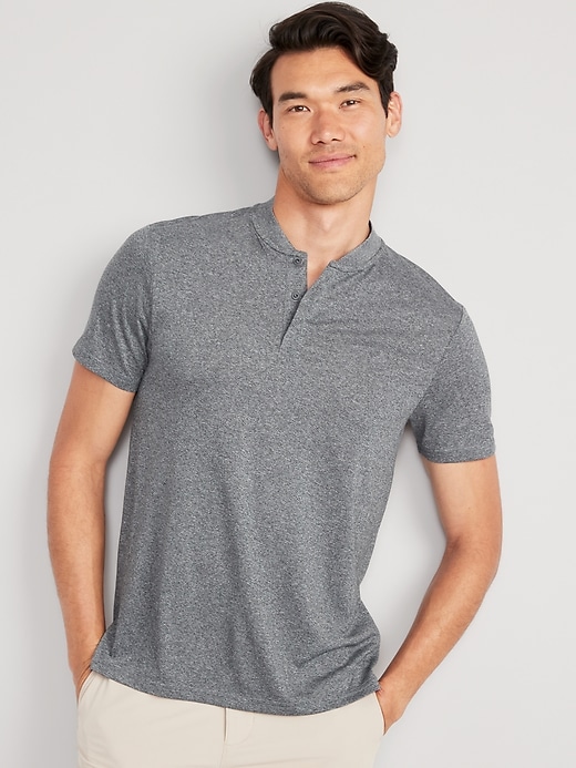 Image number 1 showing, Performance Core Banded-Collar Polo