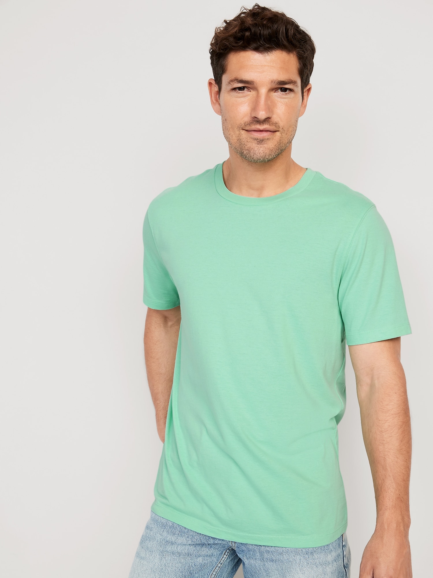 Old Navy Crew-Neck T-Shirt for Men green. 1