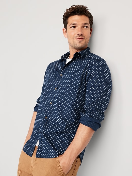 Image number 3 showing, Slim-Fit Built-In Flex Everyday Shirt