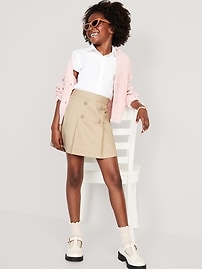 View large product image 3 of 5. School Uniform Pleated Skort for Girls