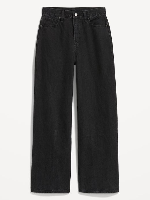 Extra High-Waisted Baggy Wide-Leg Jeans | Old Navy